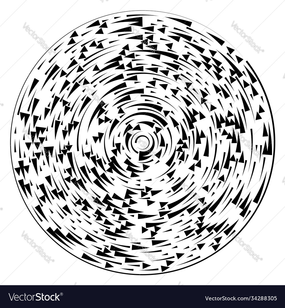 Radial radiating lines abstract burst element vector image Radial radiating lines abstract burst element