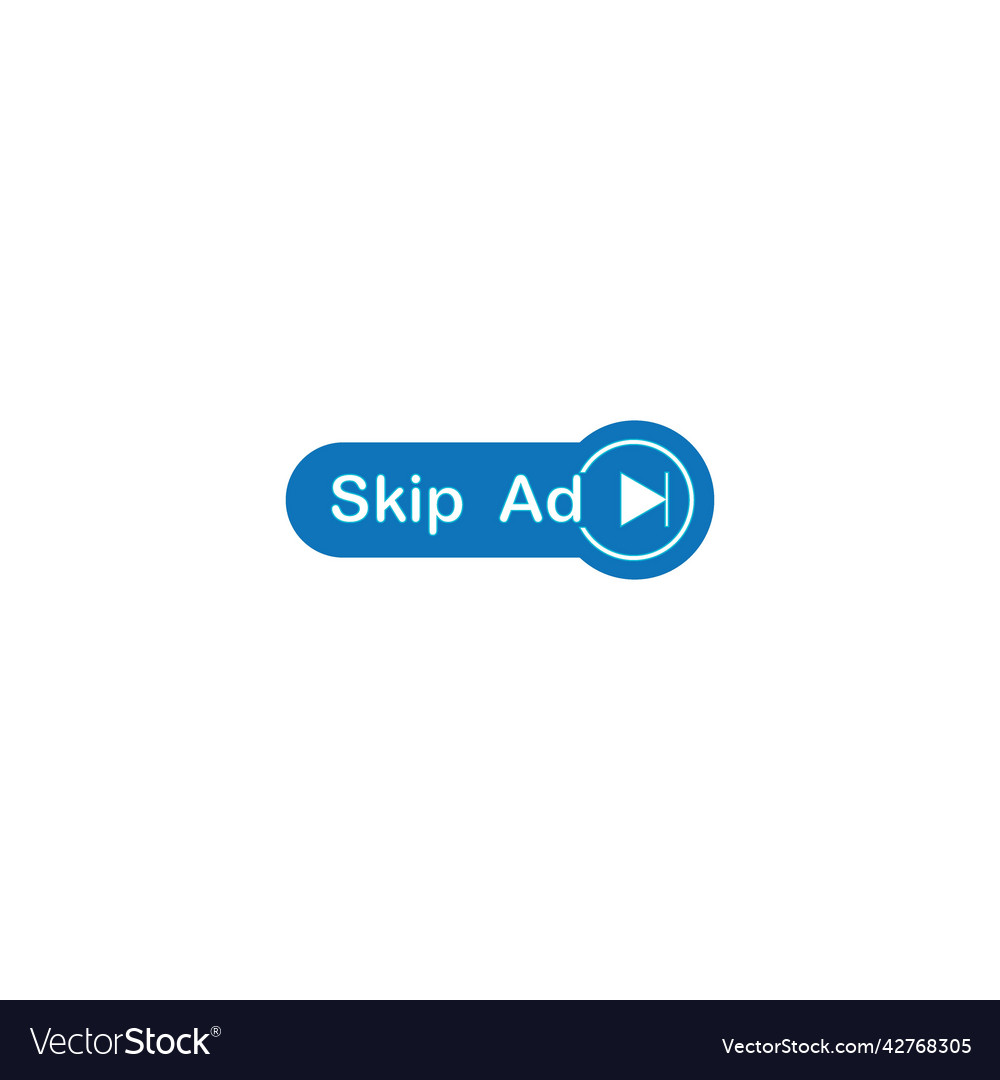 Skip ad button icon