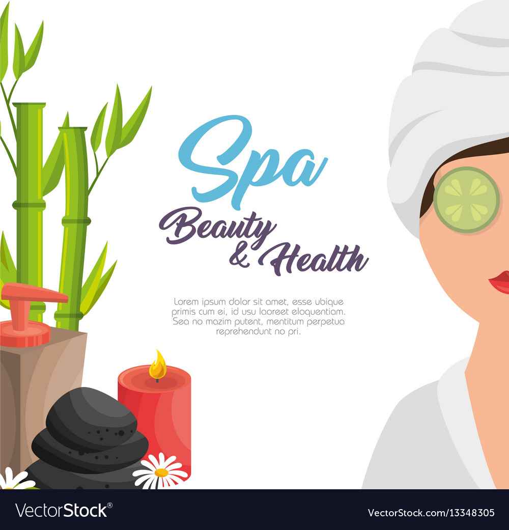 Spa beauty and health poster