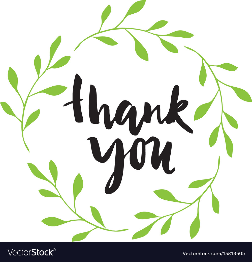 Thank you Royalty Free Vector Image - VectorStock