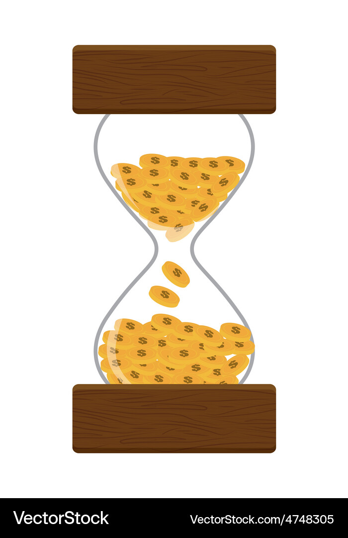 Time design Royalty Free Vector Image - VectorStock