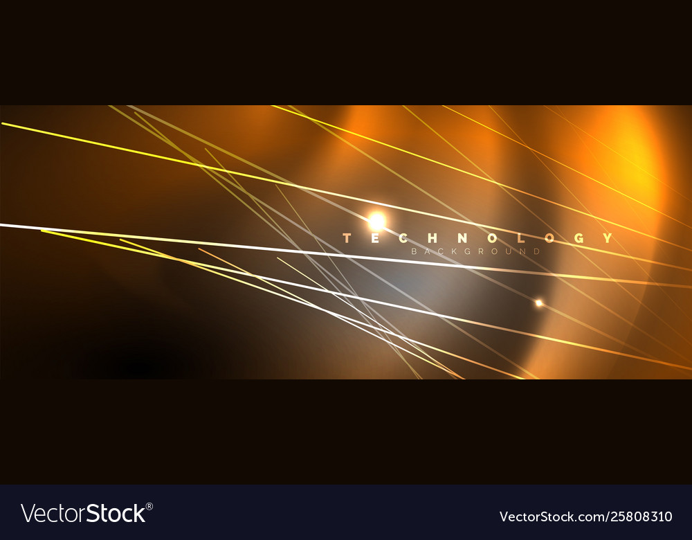 Color light with lines outer space background