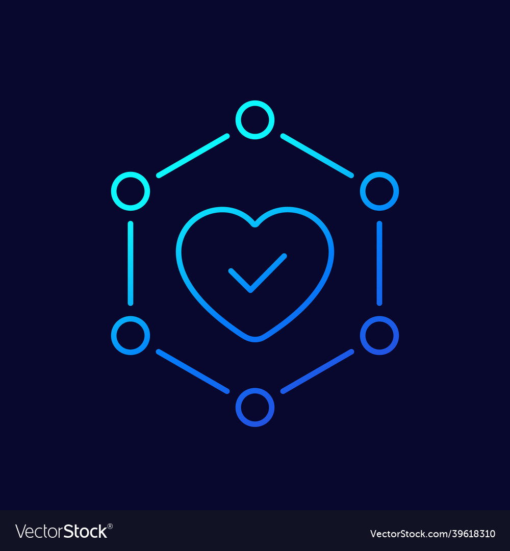 Core value line icon