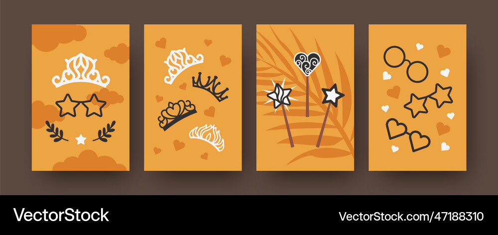 Fairytale set Royalty Free Vector Image - VectorStock