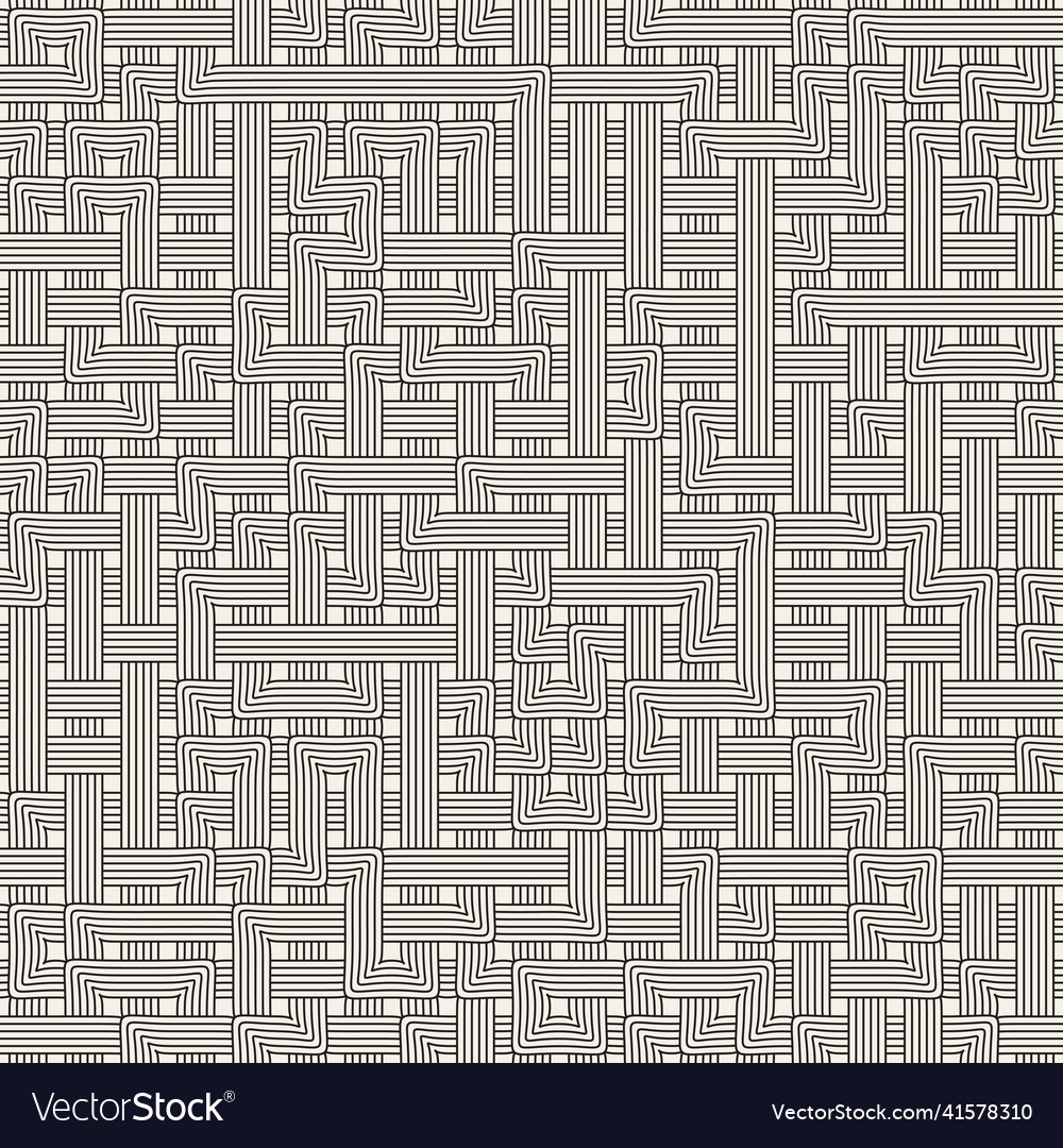 Seamless pattern repeating geometric elements vector image Seamless pattern repeating geometric elements
