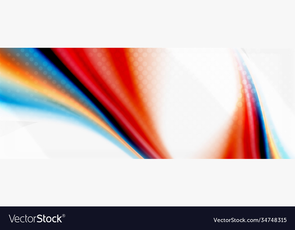 Abstract background smooth flowing lines blurred