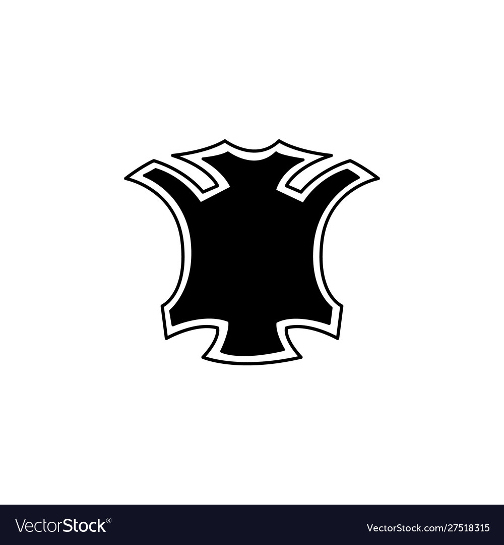 Dynamic shield badge shape isolated on white