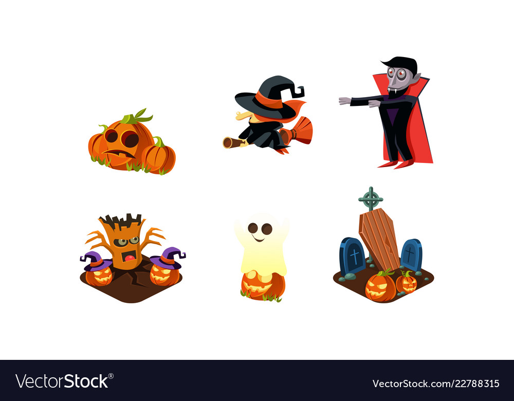 Halloween Creatures & Objects