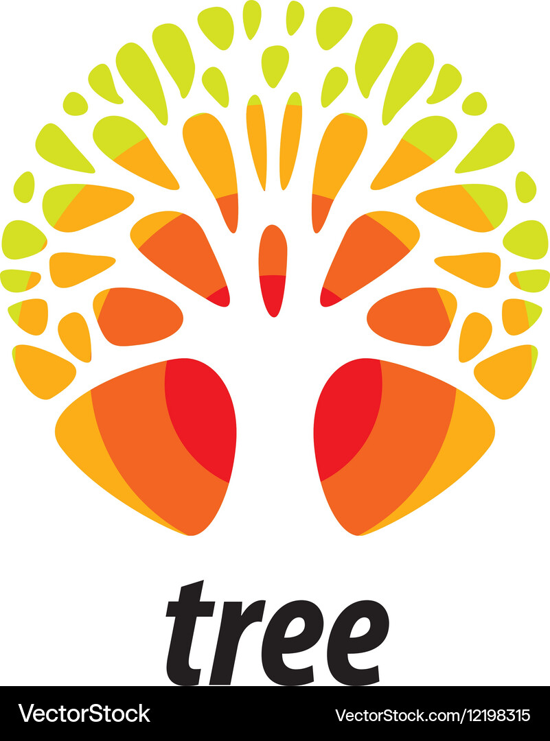 Logogram Tree Logo tree Royalty Free Vector Image - VectorStock