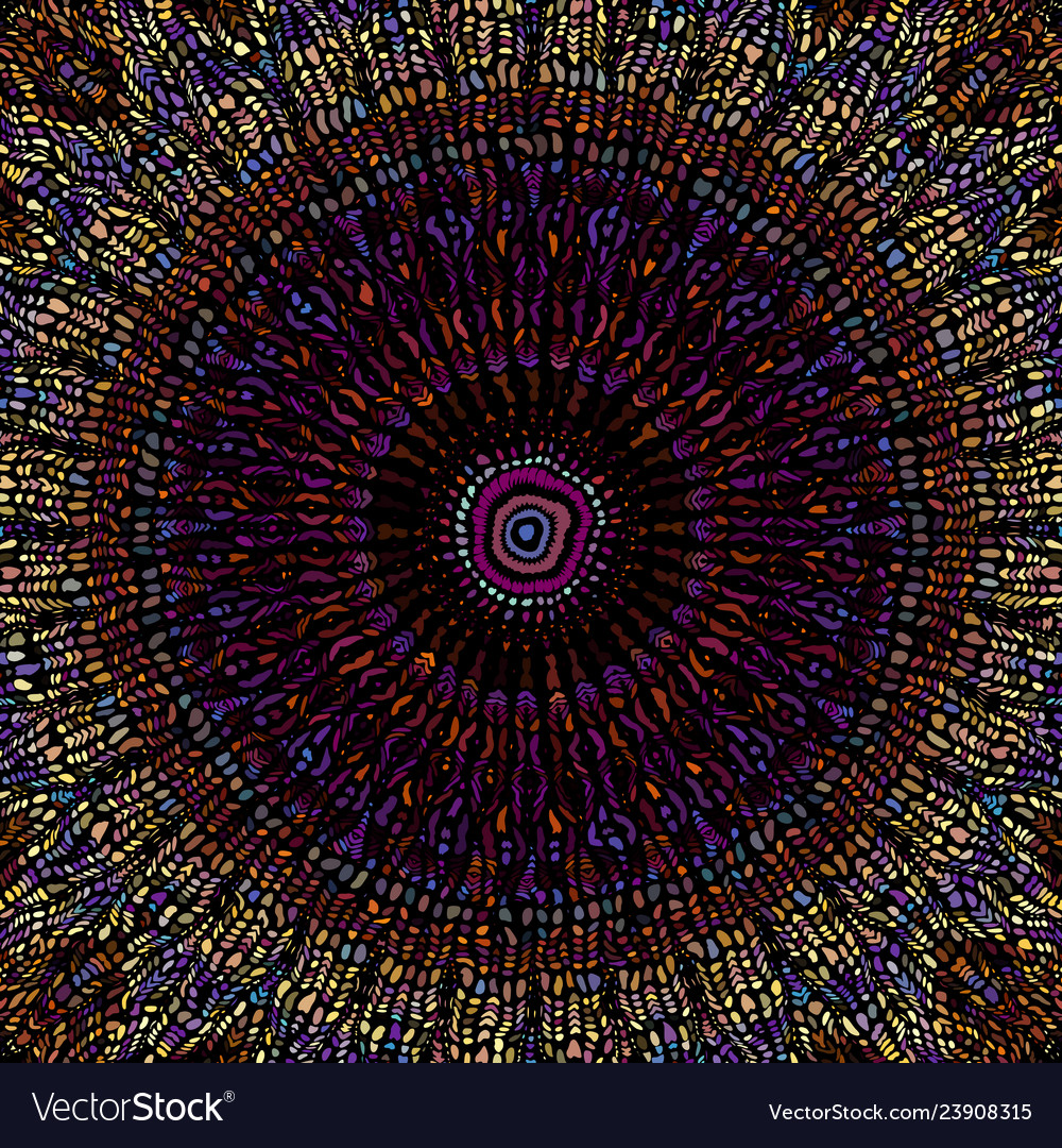 Mosaic art pattern curved image vector image Mosaic art pattern curved image