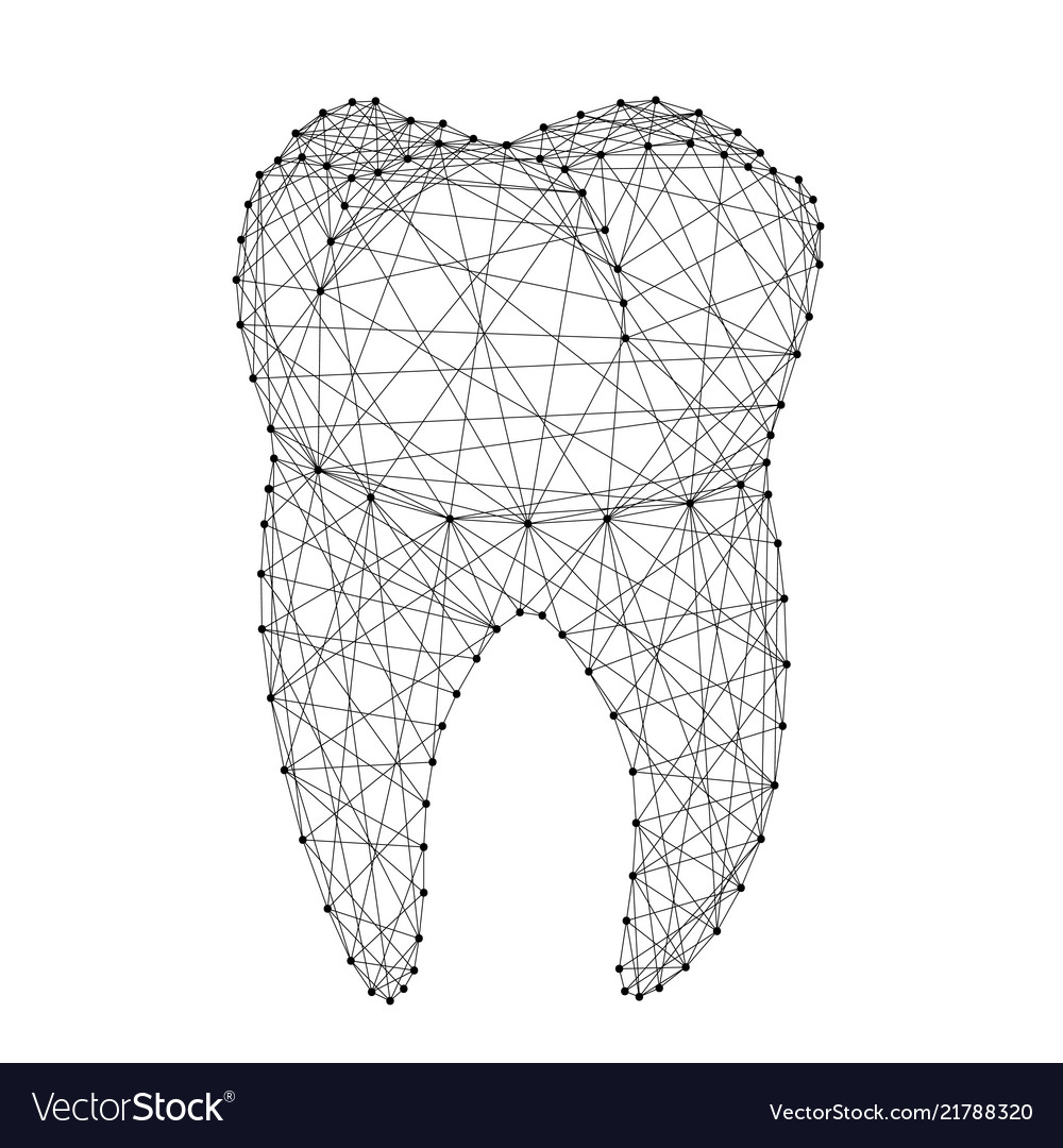 Abstract Dental Root System