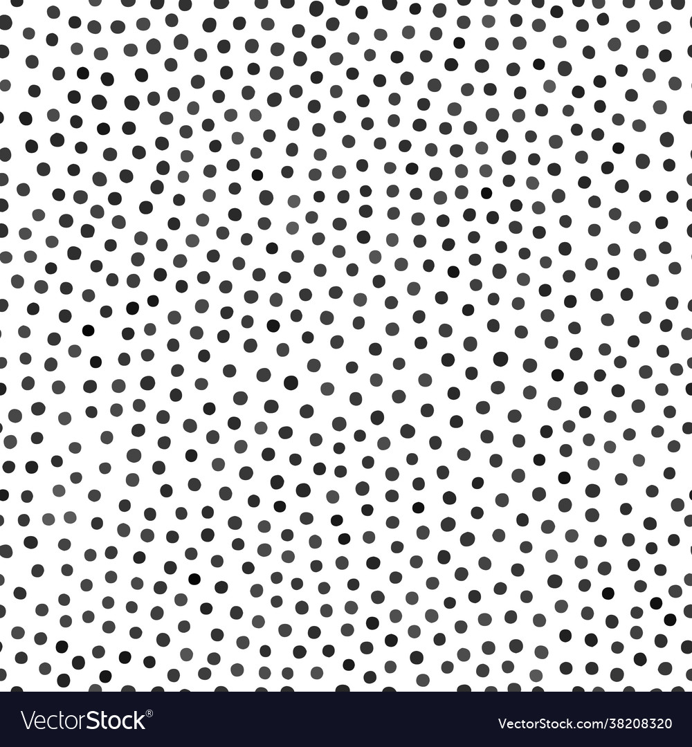 Abstract seamless pattern with circles and dots vector image Abstract seamless pattern with circles and dots