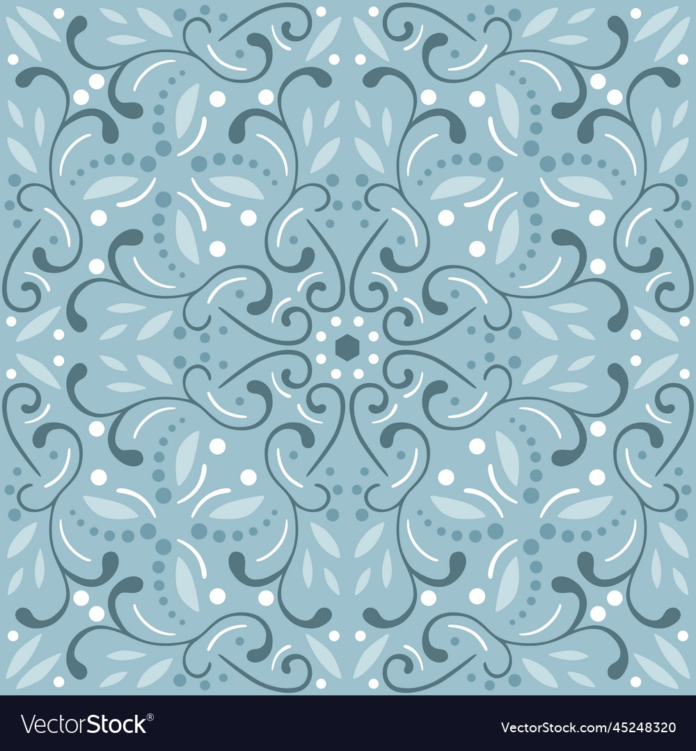 Abstract seamless pattern with openwork ornament vector image Abstract seamless pattern with openwork ornament