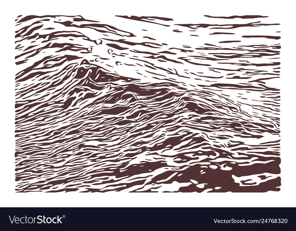 Colourful background wave pattern