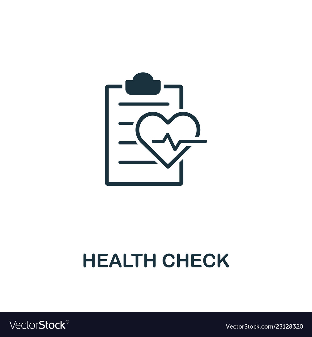 Health Check Icon - Premium Style