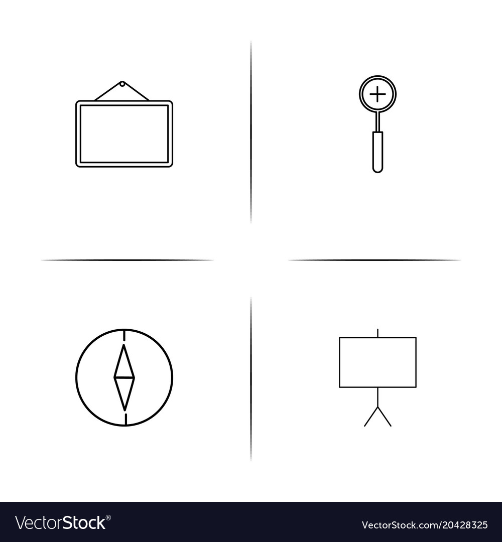 Creative process and design simple linear icon