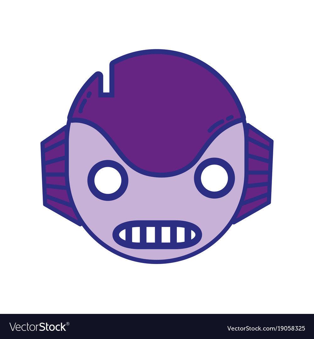 Full color robot head technology with ears