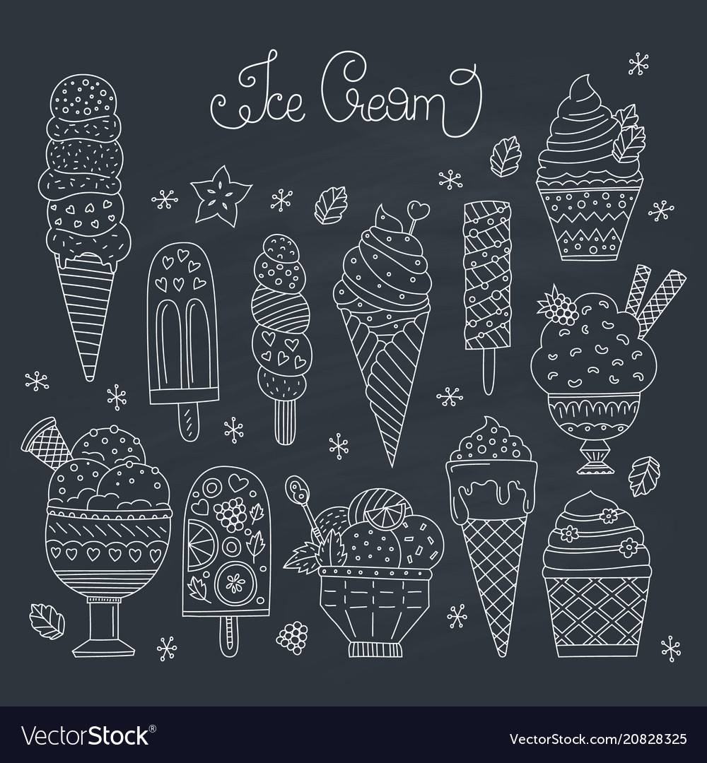 Ice cream collection