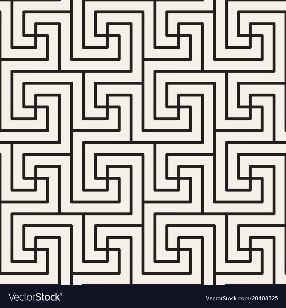 Monochrome Lattice Pattern