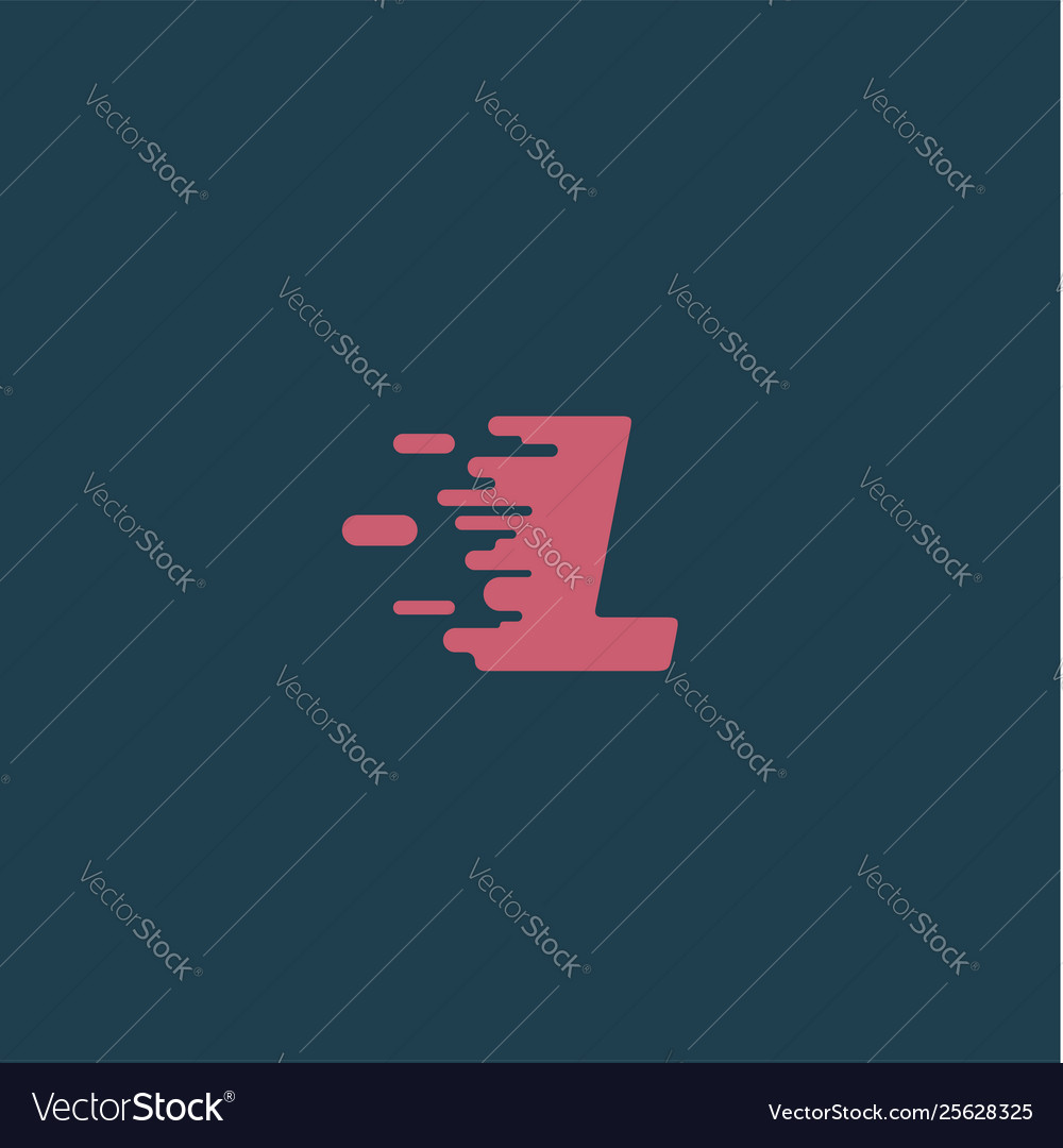 Rush character from a typeset vector image Rush character from a typeset