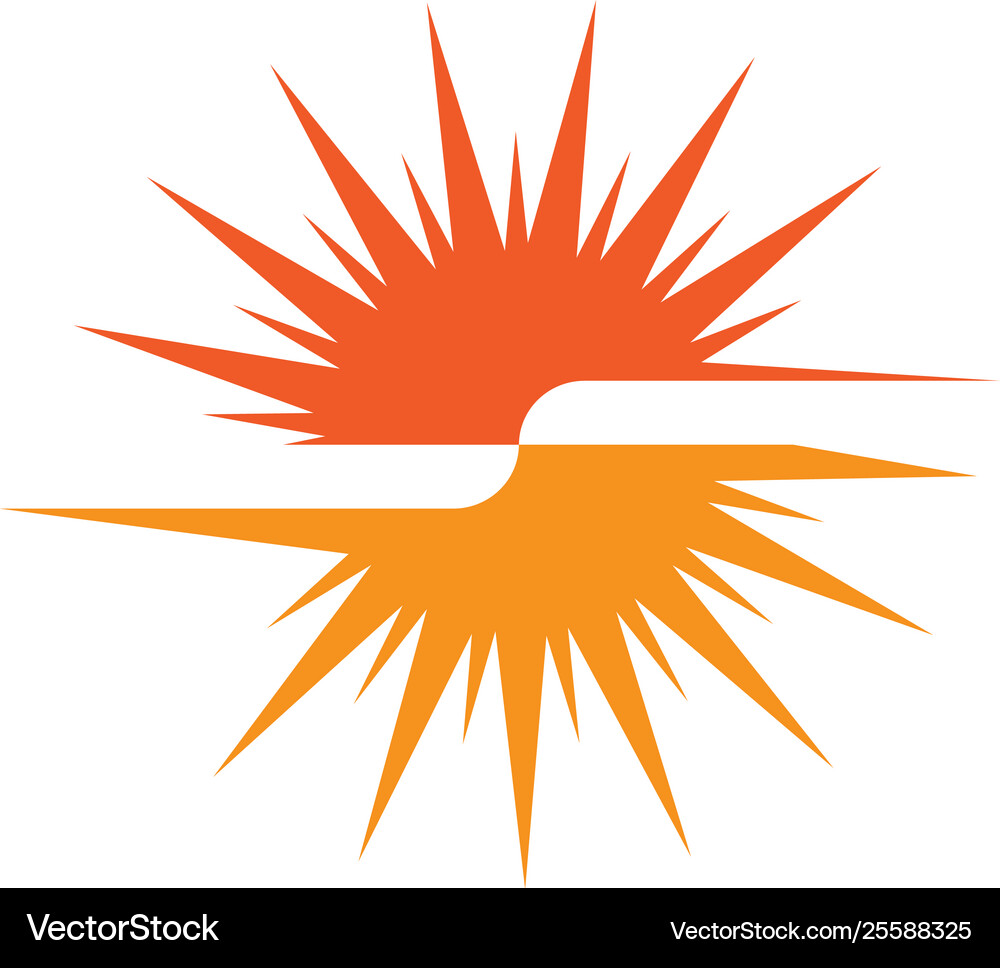 Sun icon Royalty Free Vector Image - VectorStock