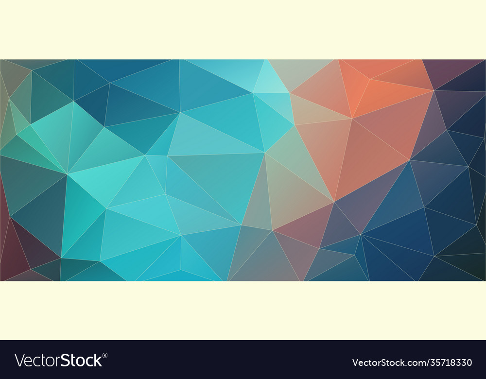 Colored triangle background abstract drawing