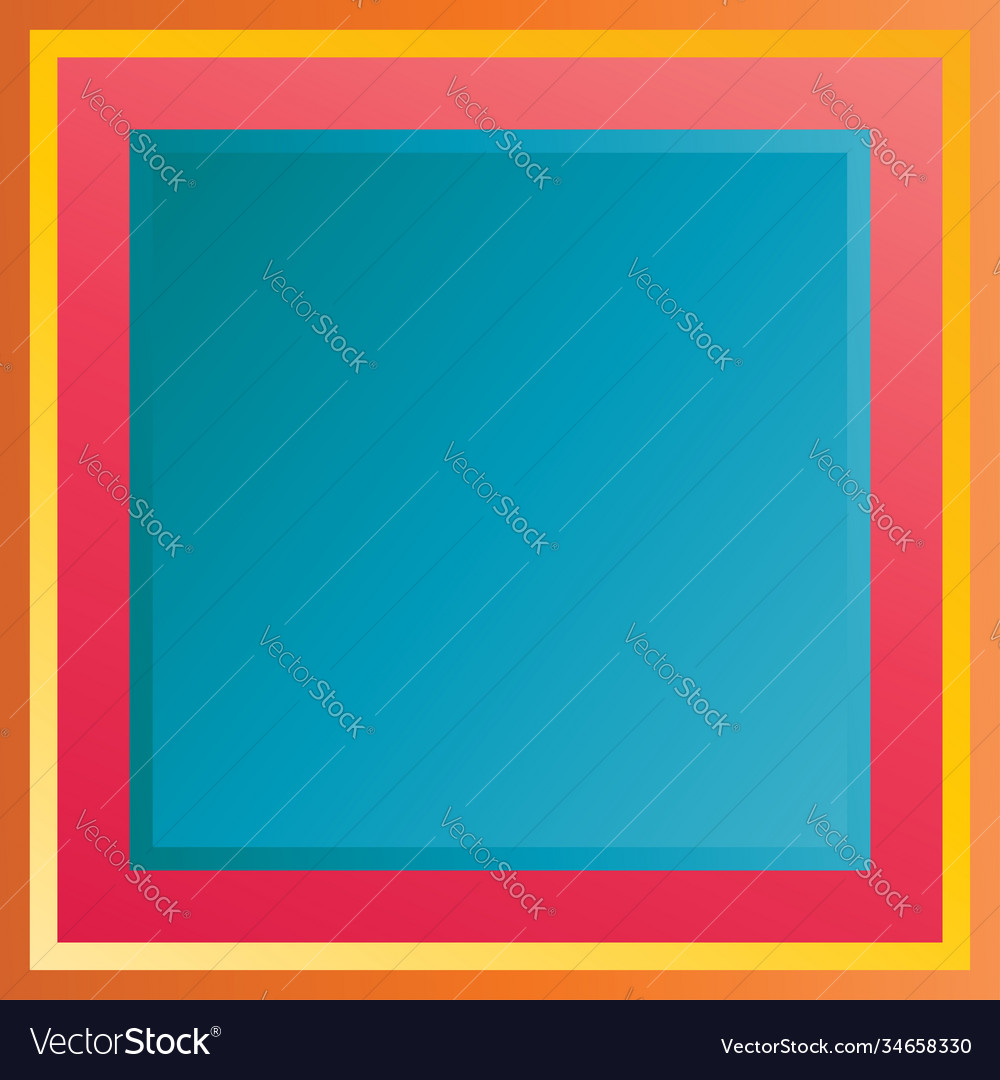 Colorful overlapping squares blocks color vector image Colorful overlapping squares blocks color