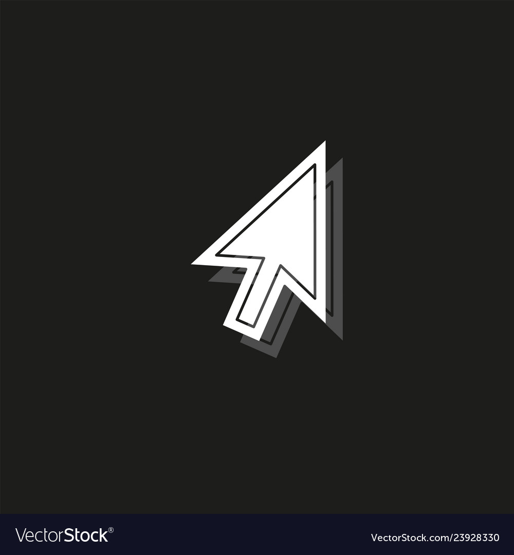 Cursor arrow computer - symbol