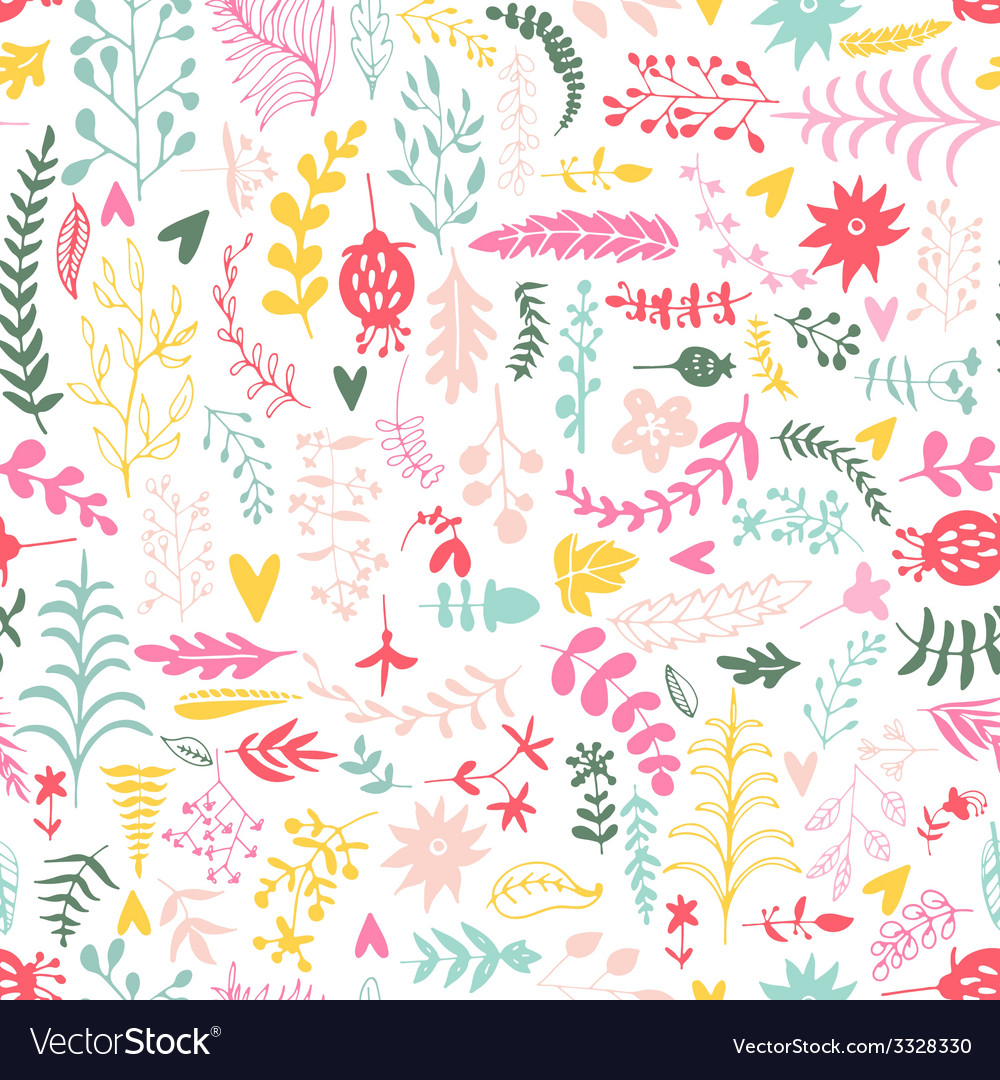 Floral seamless pattern