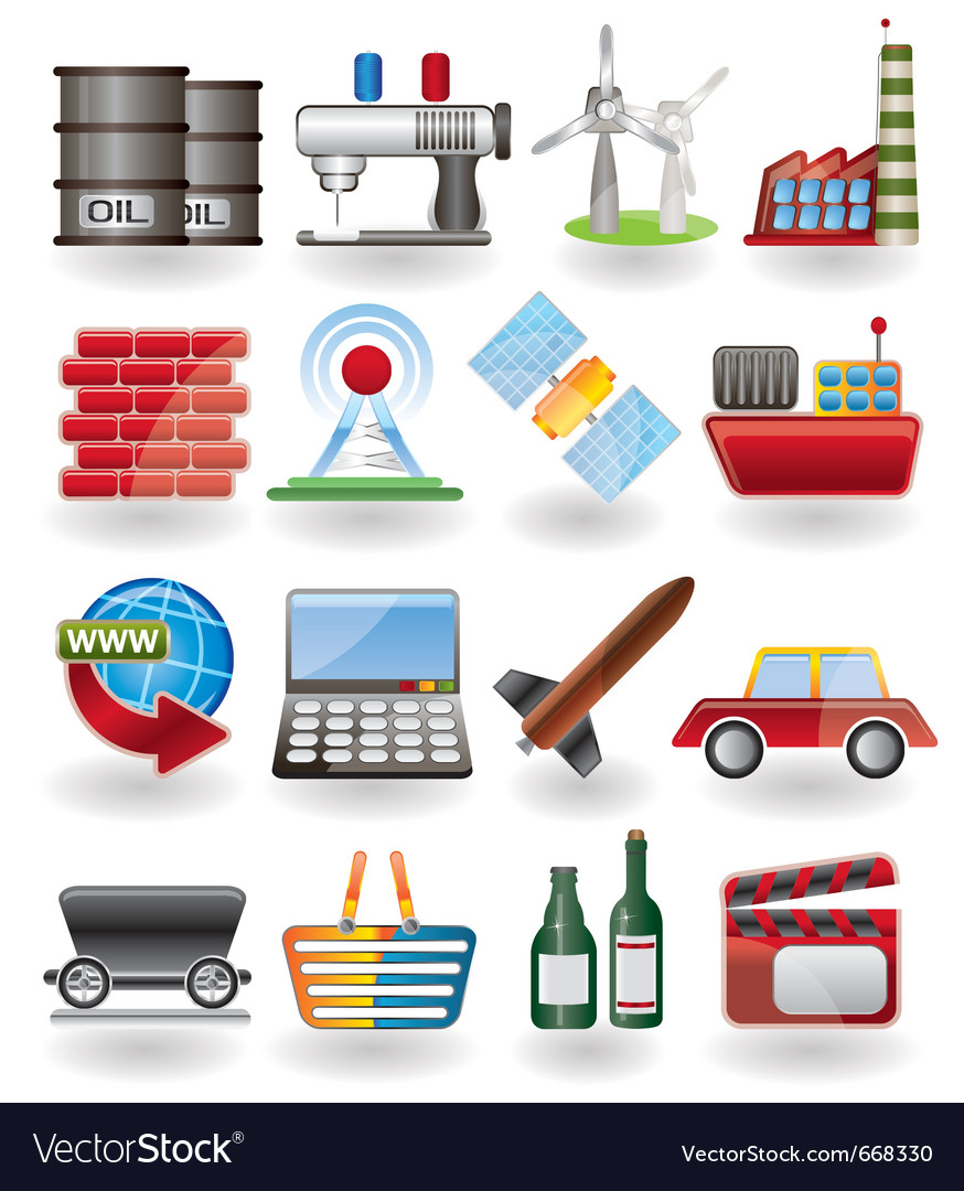 Industrial & Business Icons