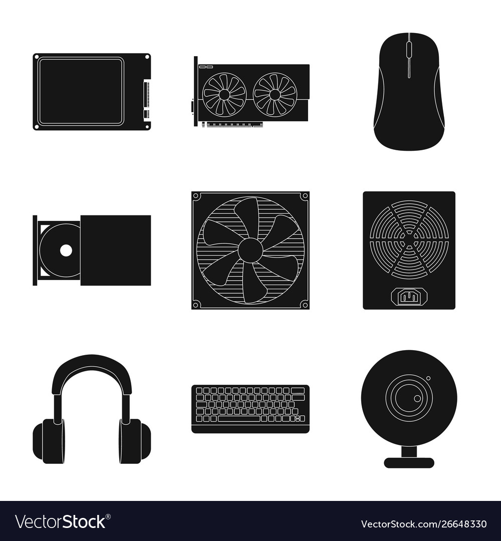 Isolated object internet and electronics symbol vector image Isolated object internet and electronics symbol