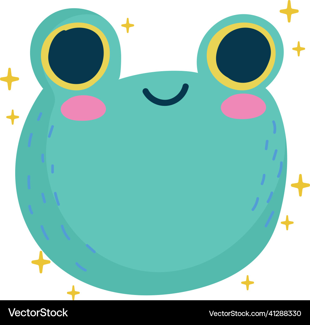 Kid frog Royalty Free Vector Image - VectorStock