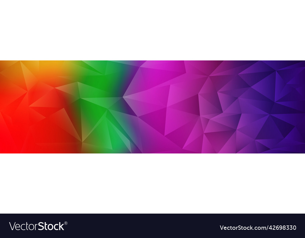 Panoramic abstract web background colorful Vector Image Panoramic abstract web background colorful