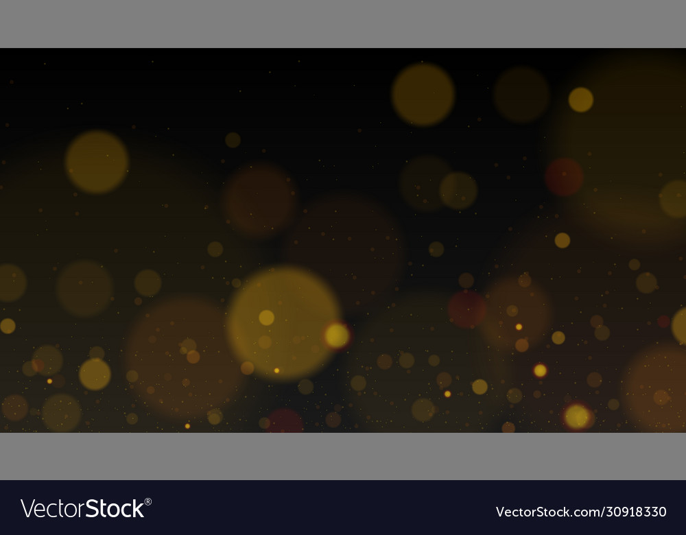 Shining bokeh isolated on transparent background