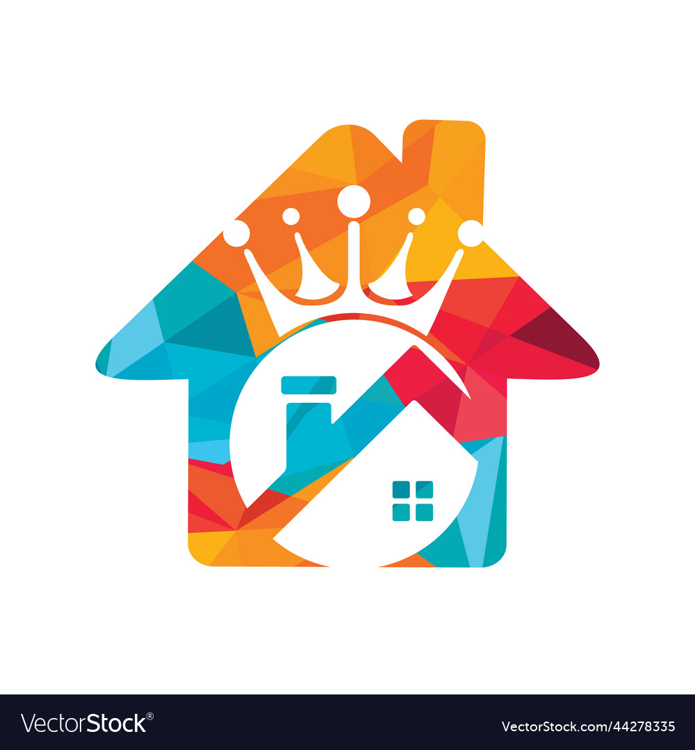 Home king logo design template