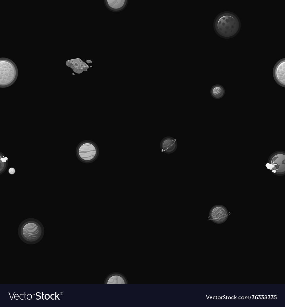 Planet pattern with constellations and stars
