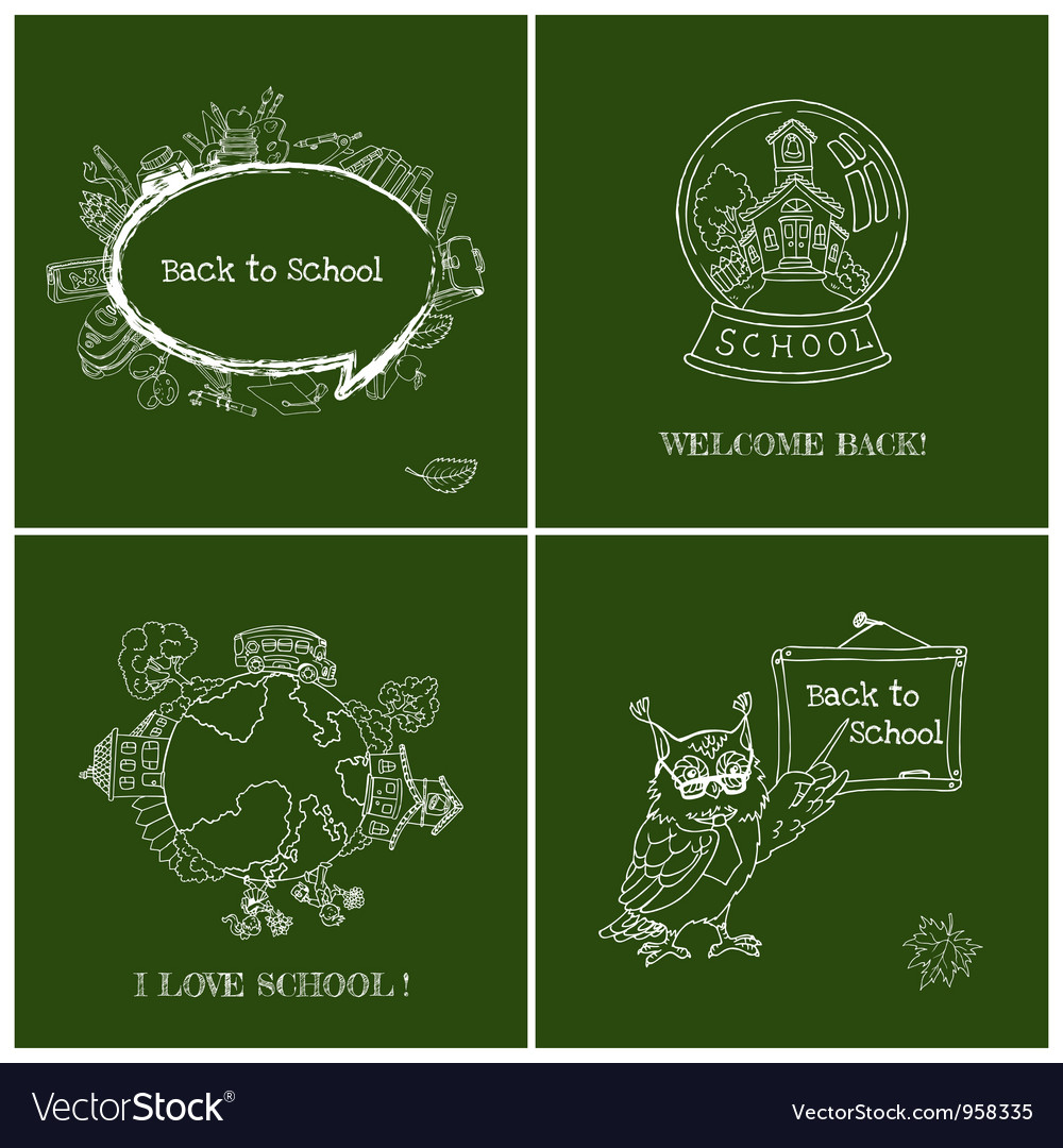 Back to school карта