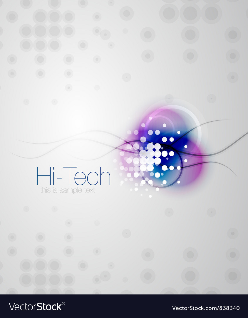 Abstract Sparkling Motion Background
