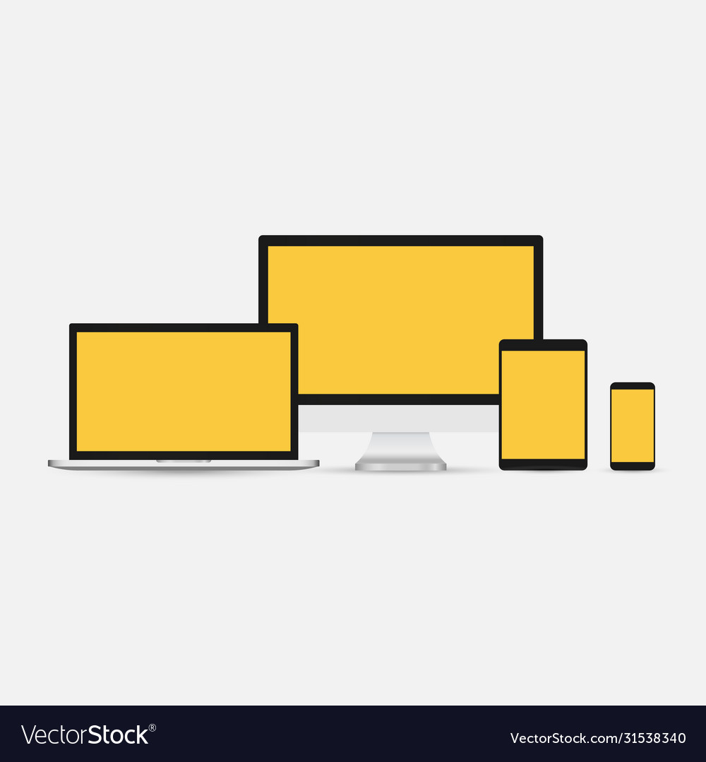 Device set with colored display