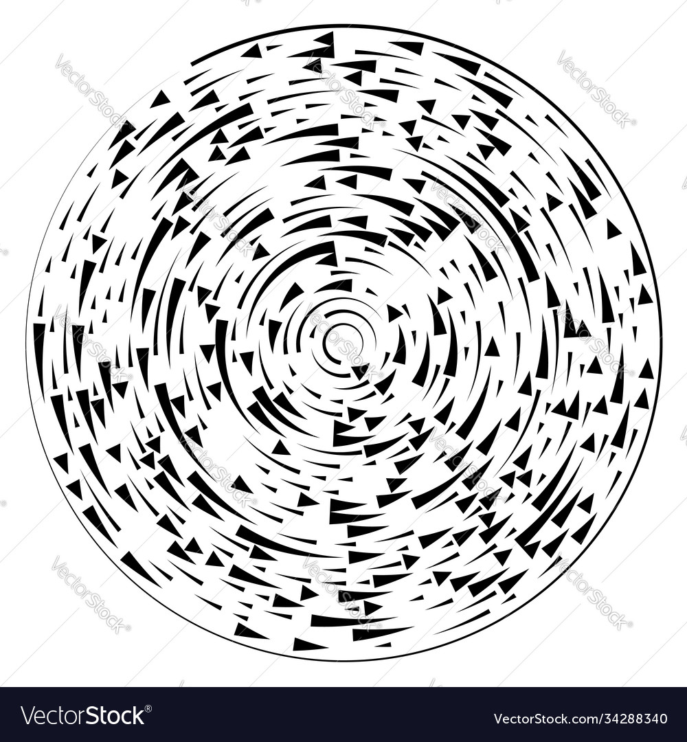 Radial radiating lines abstract burst element vector image Radial radiating lines abstract burst element