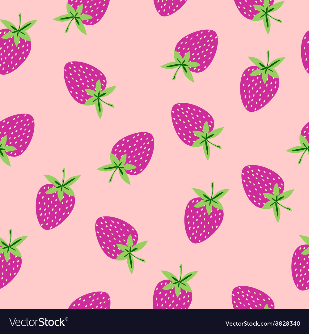 Strawberry Seamless Pattern