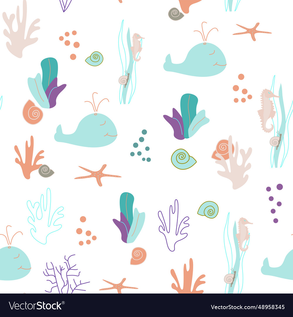 A pattern without background of colorful vector image A pattern without background of colorful