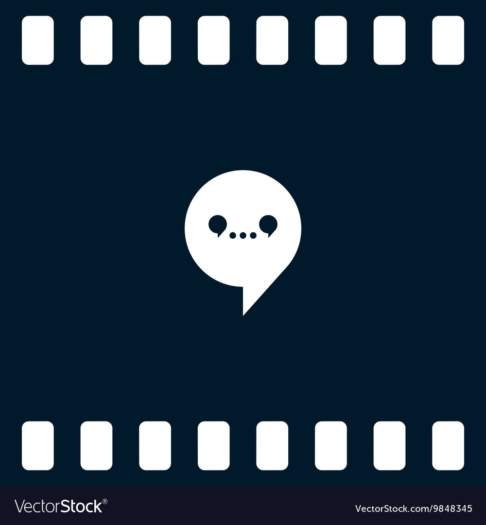 Dialog web icon