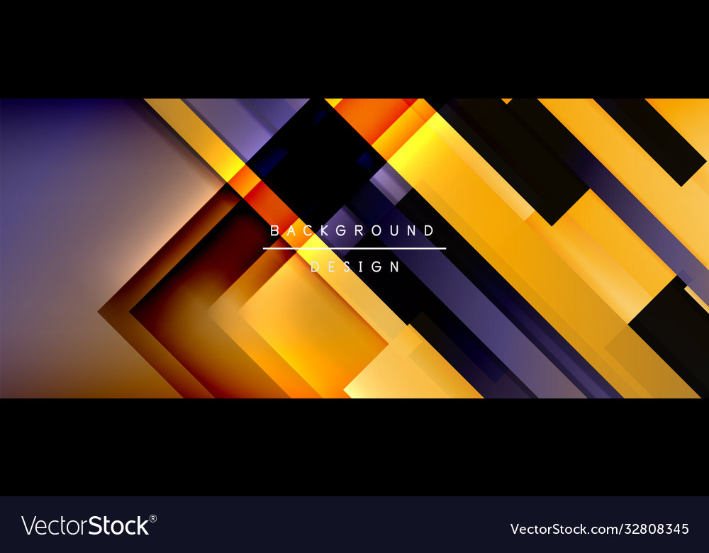 Dynamic lines on fluid color gradient trendy