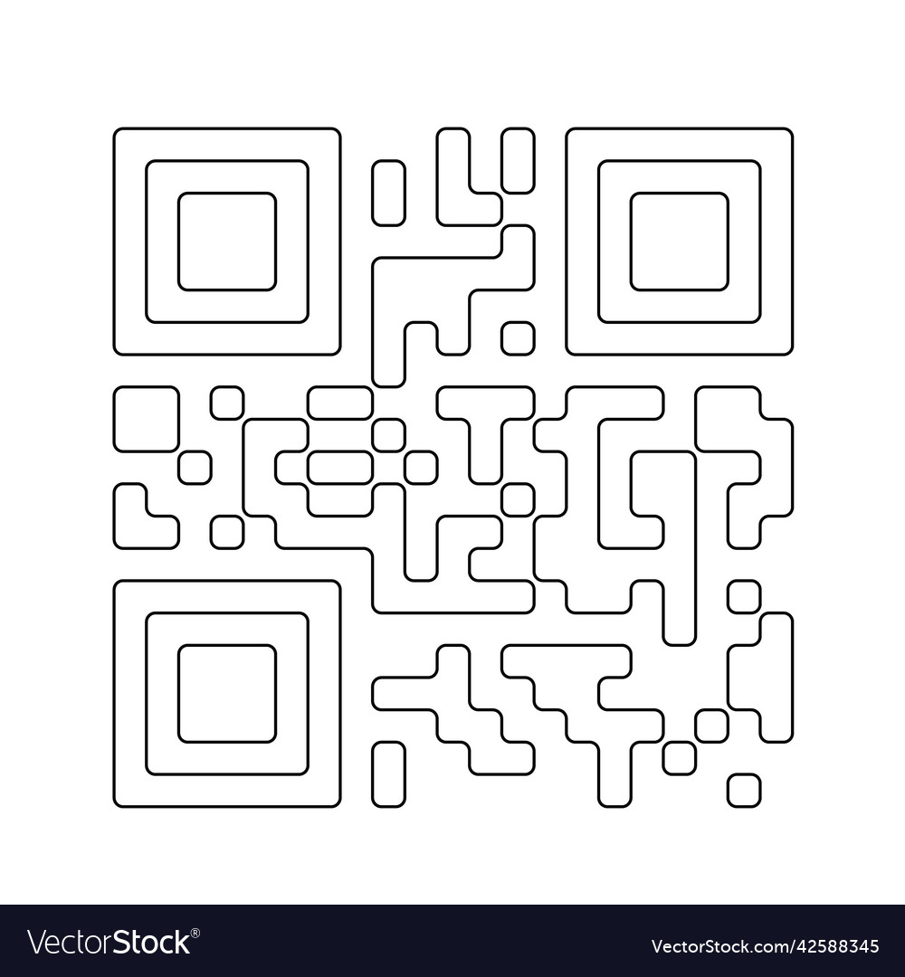 Line barcode with a random set of characters qr