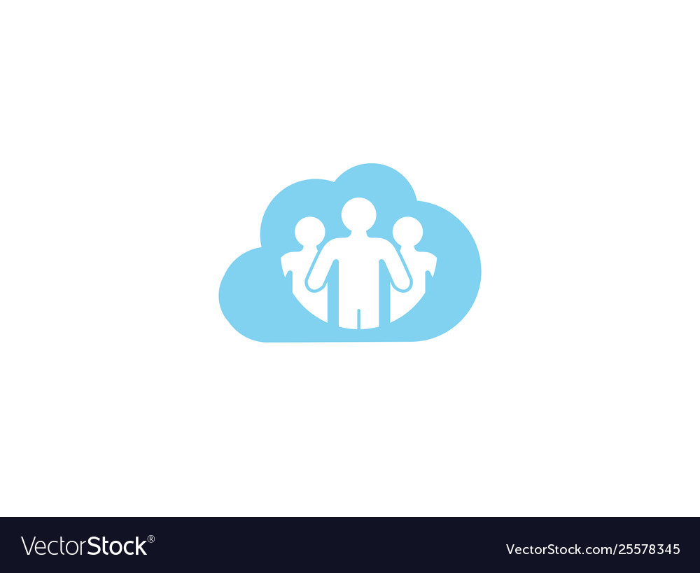 People and family for logo design team group