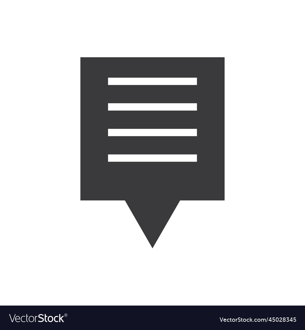 Speech bubble icon