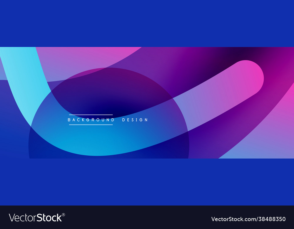 Abstract overlapping lines and circles geometric
