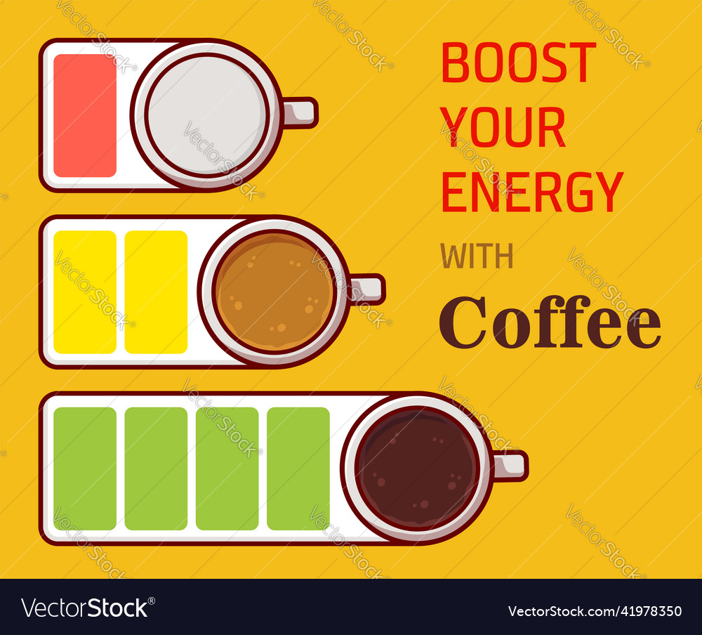 Coffee loading indicator sign time for vector image Coffee loading indicator sign time for
