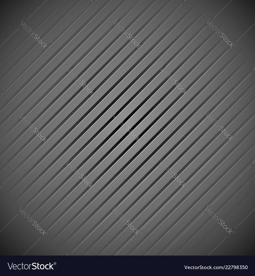 Dark grey background pattern with slanting lines vector image Dark grey background pattern with slanting lines